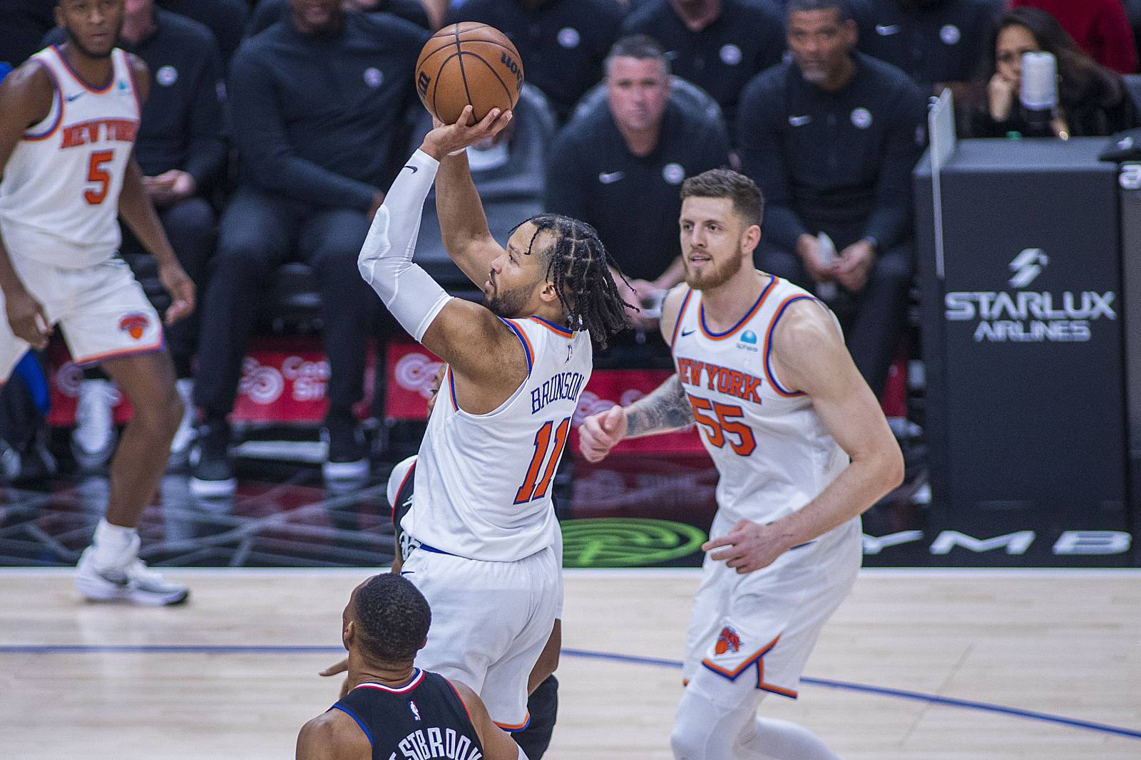 «Нью-Йорк Никс» одержал вторую победу в серии с «Индианой»