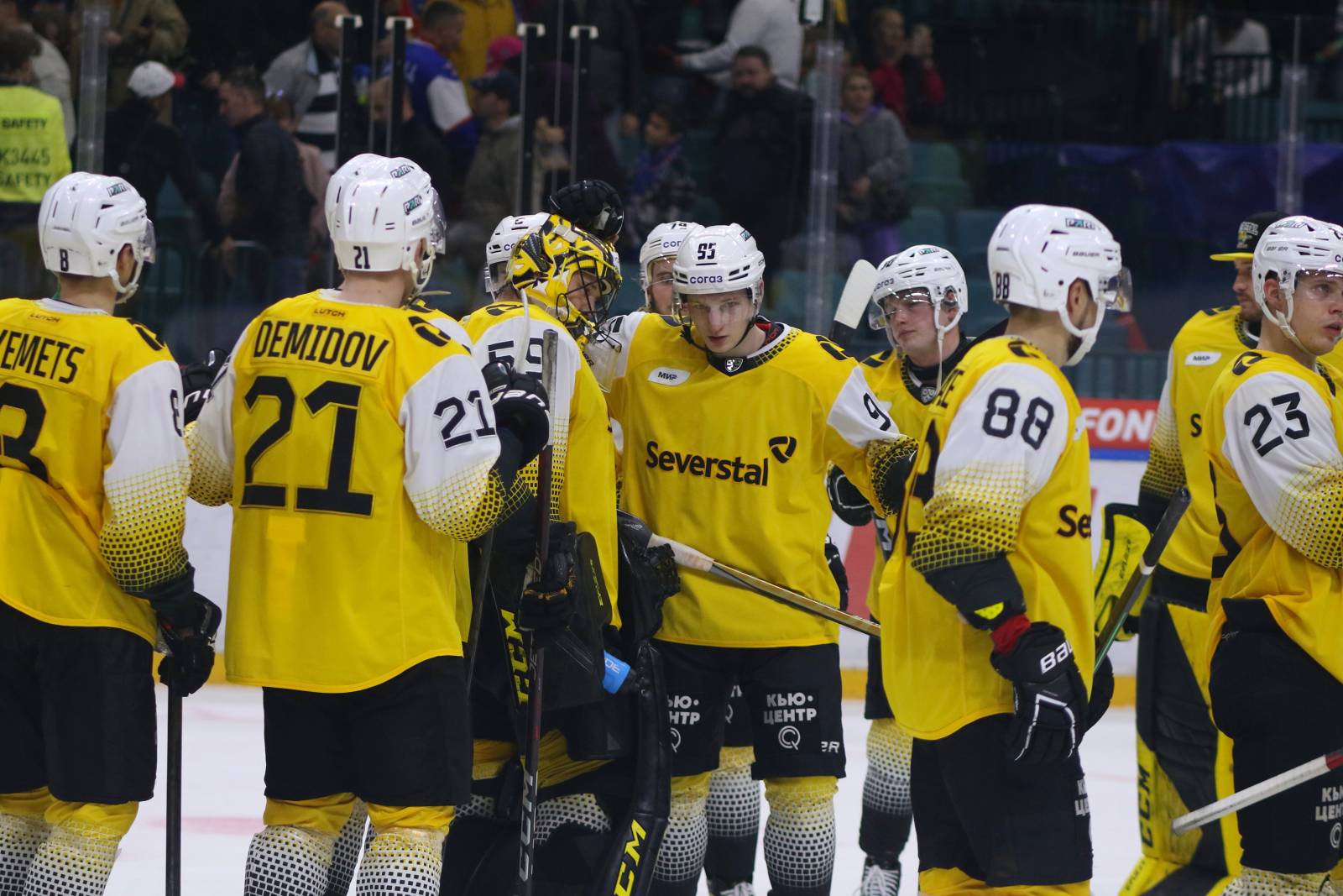 &laquo;Северсталь&raquo; обыграла &laquo;Салават Юлаев&raquo; в матче&nbsp;Кубка Республики Башкортостан