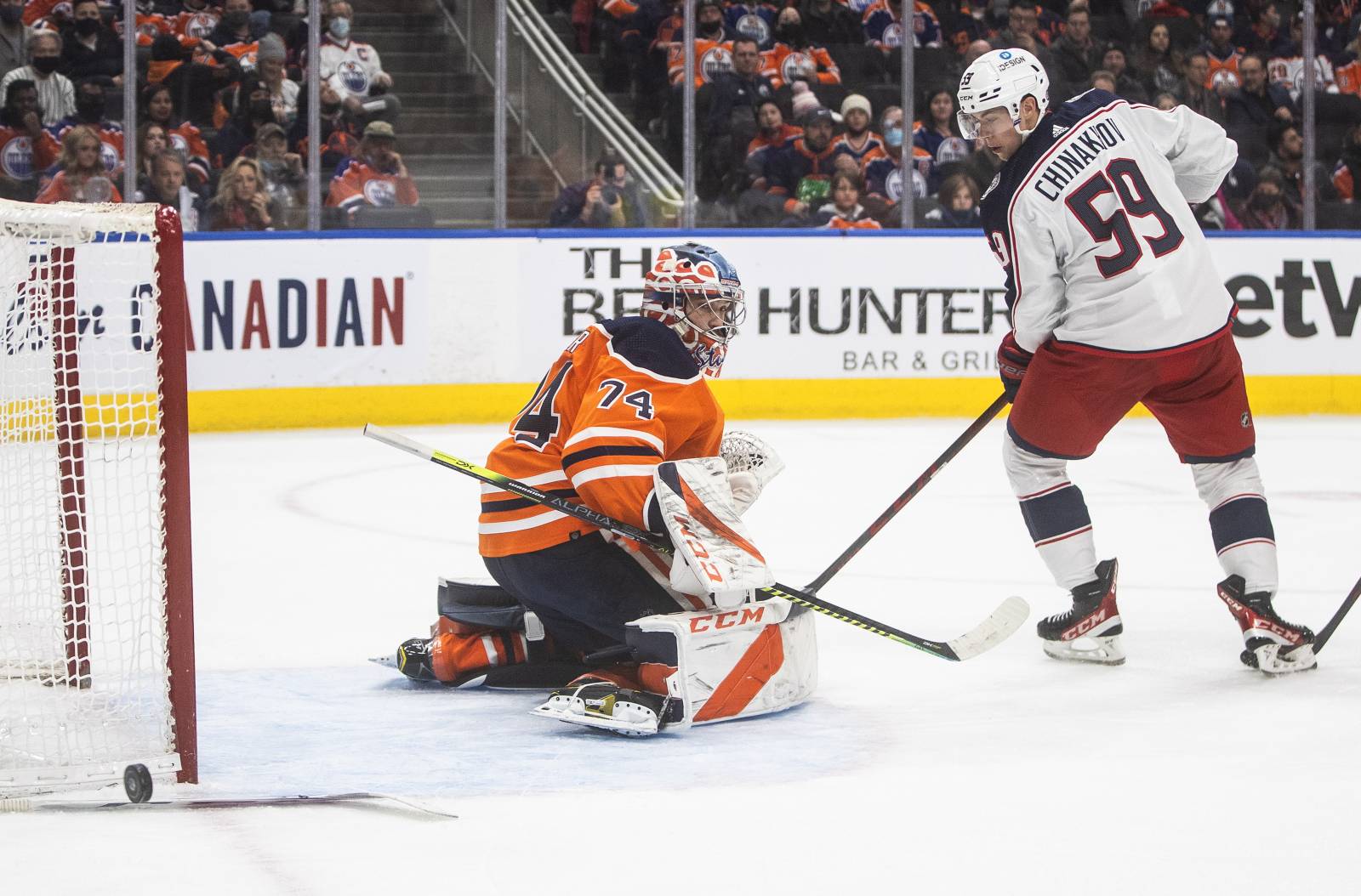 &laquo;Коламбус&raquo; дома разгромил &laquo;Эдмонтон&raquo;, Марченко сделал два ассиста