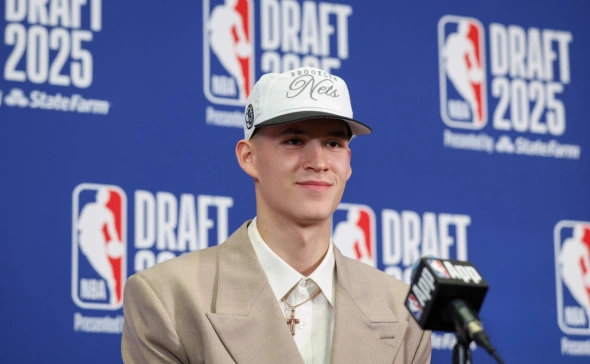 Российский баскетболист Егор Демин (Фото: Mike Lawrie/Getty Images)